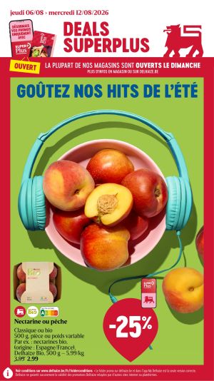 Découvrez et profitez de nos promotions de la semaine.