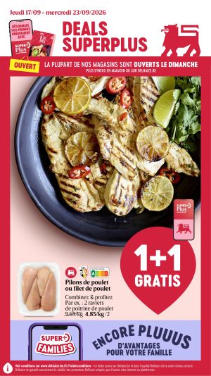 Découvrez et profitez de nos promotions de la semaine.